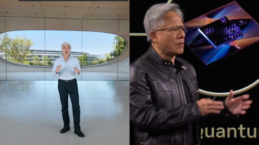 deconstructing apple presentations and nvidia presentations